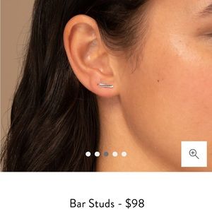 Mejuri Bar Stud Earring